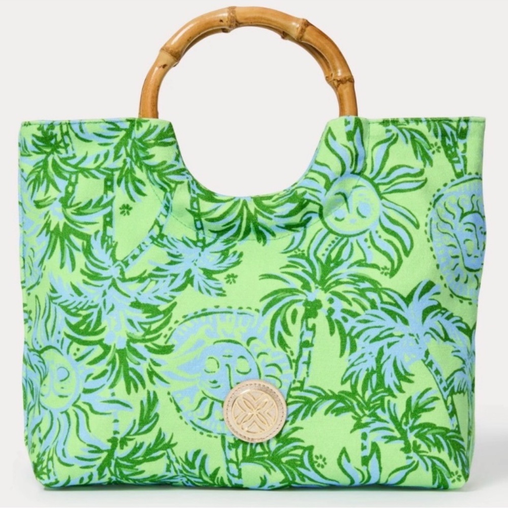 NWOT Lilly Pulitzer Bamboo Bag